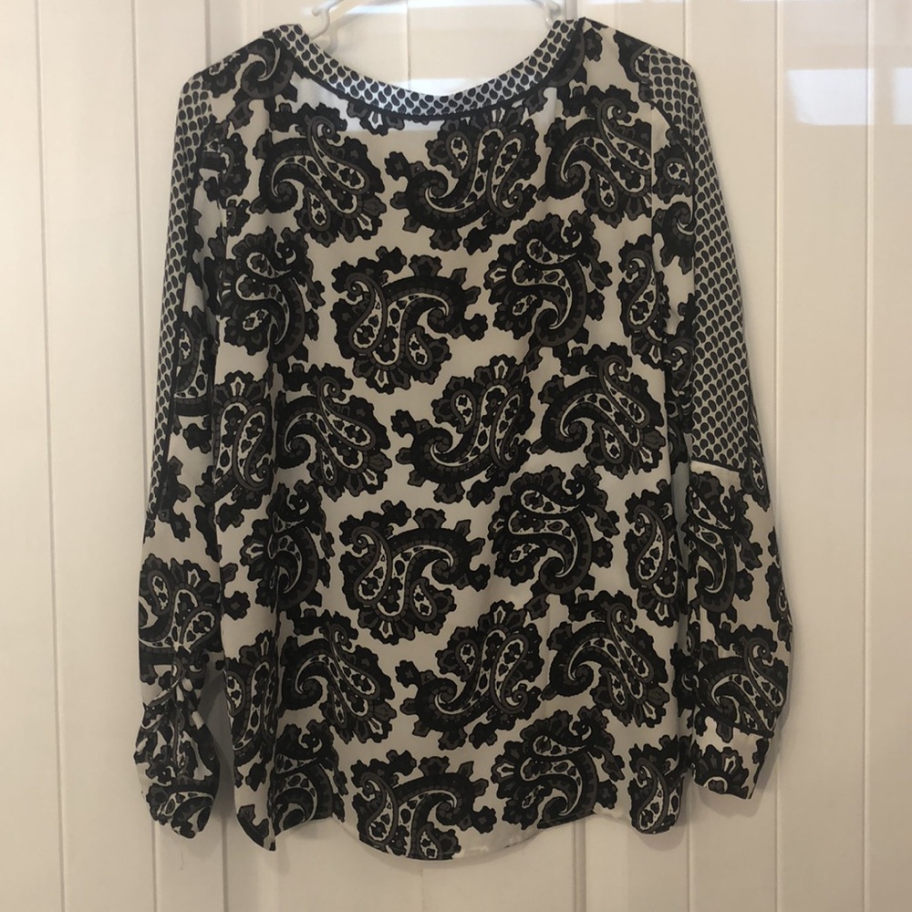 Loft Mod Pattern Blouse. - Picture 4 of 4
